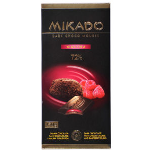 cokolada-zvecevo-mikado-exclusive-dark-choco-mousse-72%-malina-150g